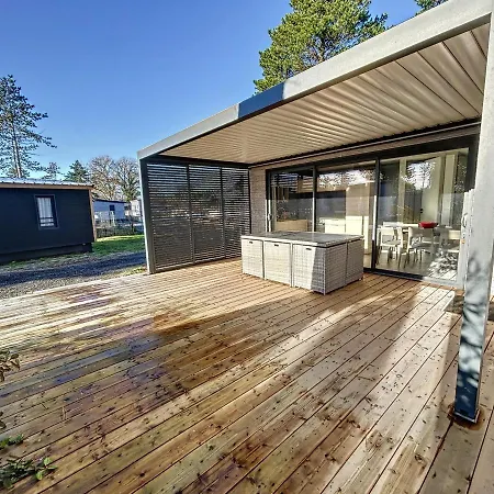 Cosy Avec Terrasse, 6 Couchages, Piscine Chauffee, Proche Et Commerces - Fr-1-361-477 木屋