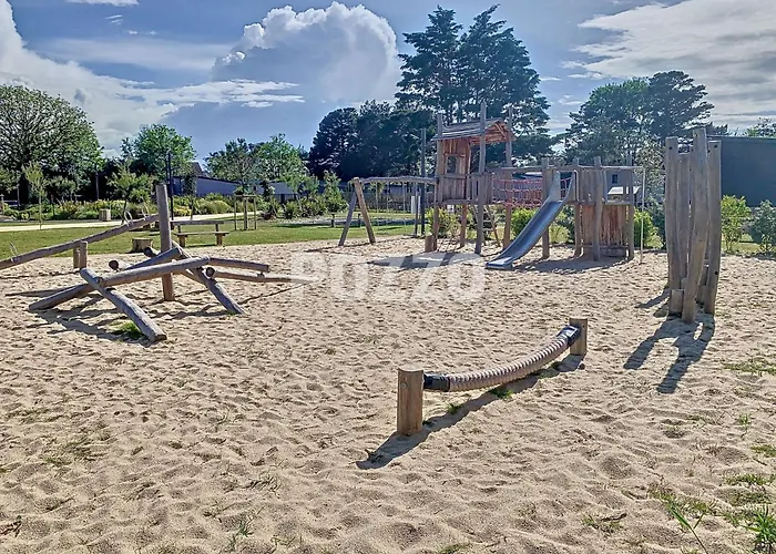 Cosy Avec Terrasse, 6 Couchages, Piscine Chauffee, Proche Et Commerces - Fr-1-361-477 木屋 瑞卢维尔莱潘