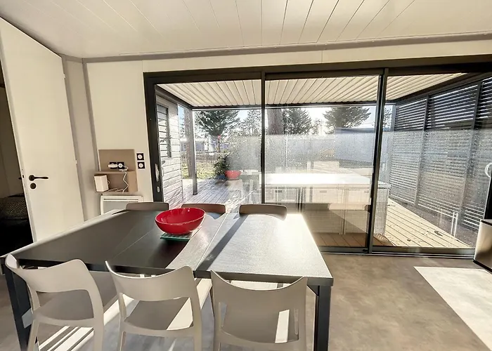 木屋 Cosy Avec Terrasse, 6 Couchages, Piscine Chauffee, Proche Et Commerces - Fr-1-361-477